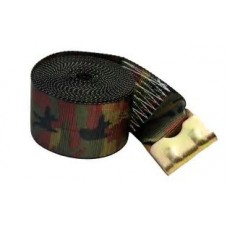 4" X 30' Winch Strap W/ Flat Hooks - 6,000 LBS WLL - CAMO